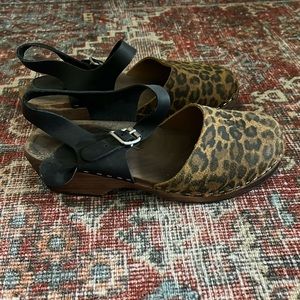 Lotta from Stockholm wooden shoe. Size 40 or 9